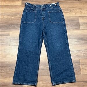NEW We the Free Palmer Cuffed Jeans Size 33